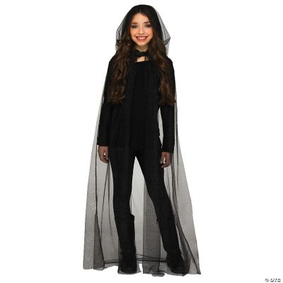 Kid's Hooded Sparkle Cape Costume Accessory | Halloween Express