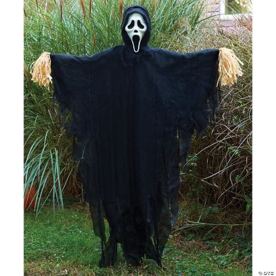 5' Scream Ghostface Scarecrow Decoration | Halloween Express