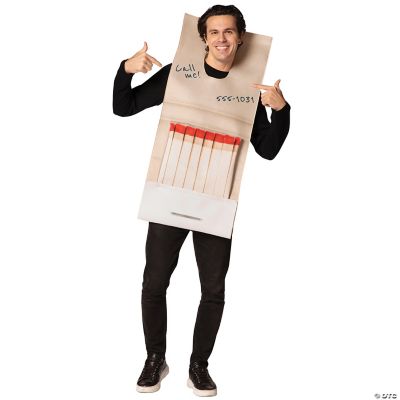 Adult's Book of Matches Costume Halloween Express