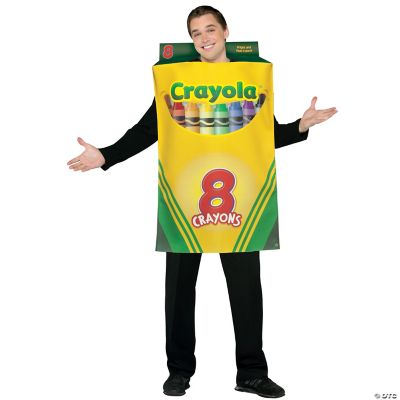 Adult Crayons and Box Group Costume