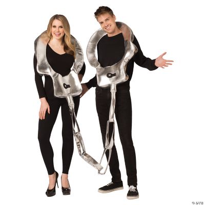 Adult Handcuffs Couples Costume Halloween Express