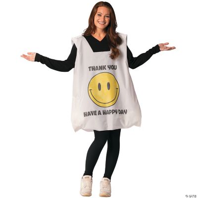 Adult Plastic Shopping Bag Costume