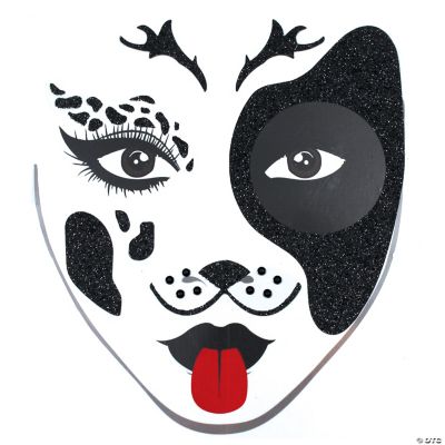 Dalmatian Face Decal