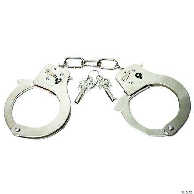 Heavy Duty Handcuffs Halloween Express