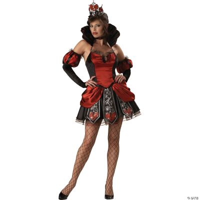 Adult Deluxe Queen of Hearts Costumes, Red Queen Costumes