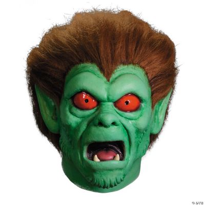 Deluxe Big Bad Wolf Mask Adult Grey Halloween Costume Accessory main image 1