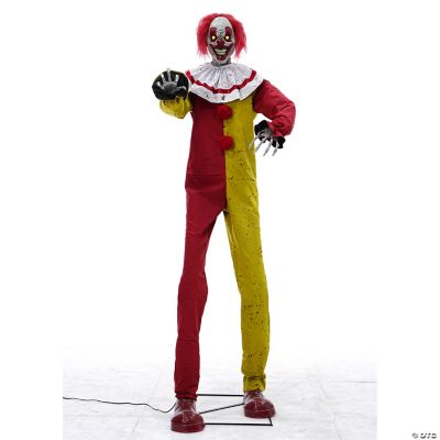 7' Pesky the Clown Animated Halloween Decoration  Halloween Express