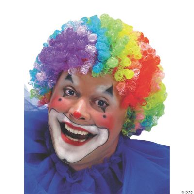 7 Color Clown Wig Halloween Express