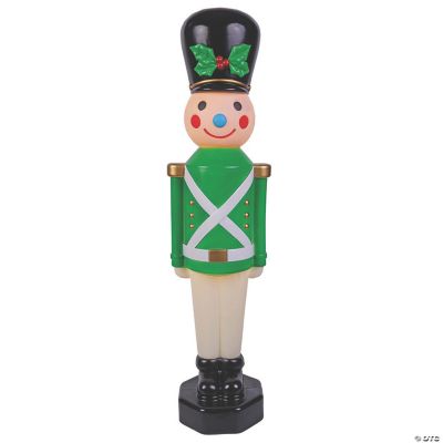 Outdoor LightUp Green Vintage Toy Soldier