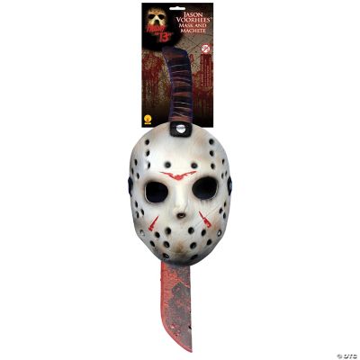 FRIDAY THE 13TH JASON VOORHEES HOCKEY MASK HALLOWEEN COSTUME PARTY HORROR  PROP