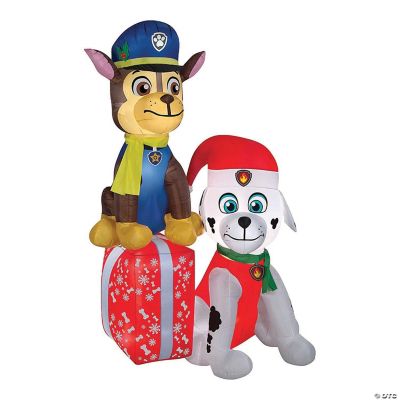 84" Blow Up Inflatable Paw Patrol Marshal and Chase Outdoor Yard