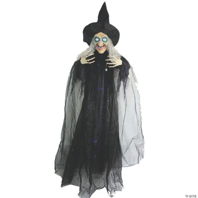 72" Animated Hanging Witch Halloween Decoration Halloween Express