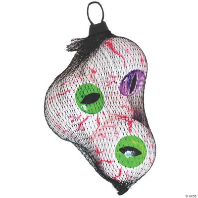 Bag of Cat Eyes Decoration - 4 Pc. | Halloween Express