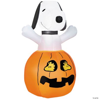 42" BlowUp Inflatable Peanuts ® Snoopy Pumpkin with BuiltIn LED