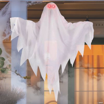 22" Animated Ghost with LightUp Eyes Halloween Decoration Halloween