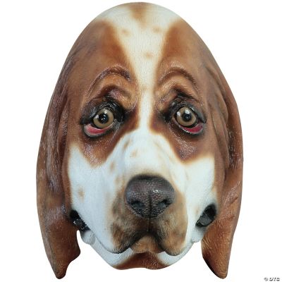 Adult Basset Hound Mask Halloween Express