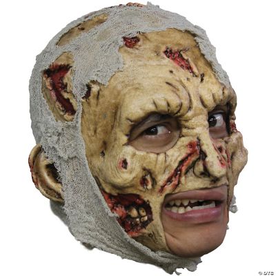 Een centrale tool die een belangrijke rol speelt drie Gelijkenis Chinless Zombie Mask | Halloween Express