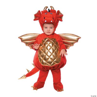 Red Fire Breathing Dragon - Costume - Child Small 4-6 main image 0