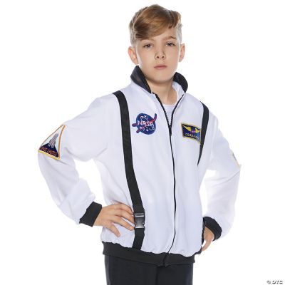 Kid's White Astronaut Jacket Halloween Costume Small Halloween