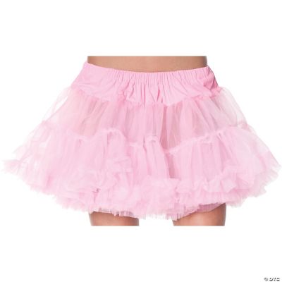 Das Kostümland Kostüm Petticoat Damen Tüllrock - Länge 60 cm, Weiß
